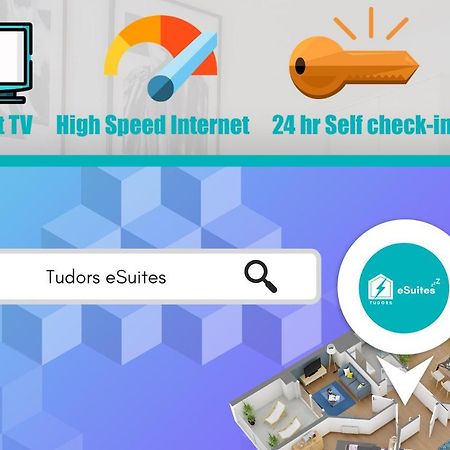 Tudors Esuites 3 Bed House Garden & Netflix 伯明翰 外观 照片